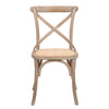 SILLA DE MADERA Y RATTAN 49×47×89 CM — ESTILO ARTISAN