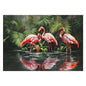 CUADRO FLAMENCOS 100×70 CM — PINTURA