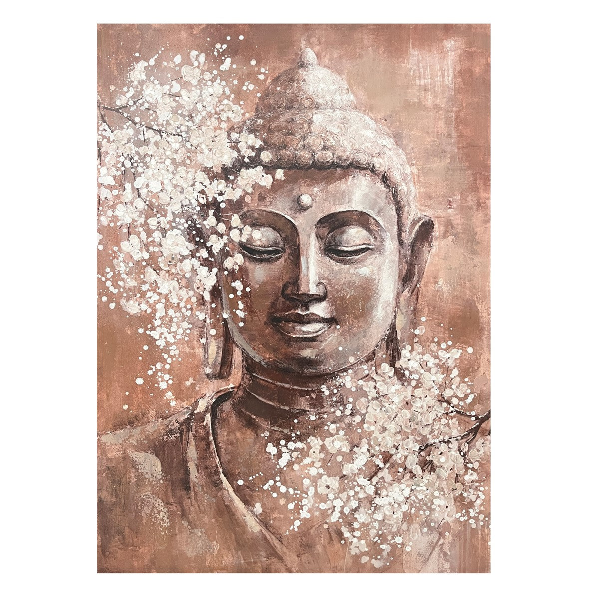 CUADRO BUDA 80×120 CM — PINTURA