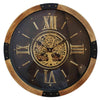 RELOJ DE PARED INDUSTRIAL ENGRANAJE 50 CM — MDF / METAL