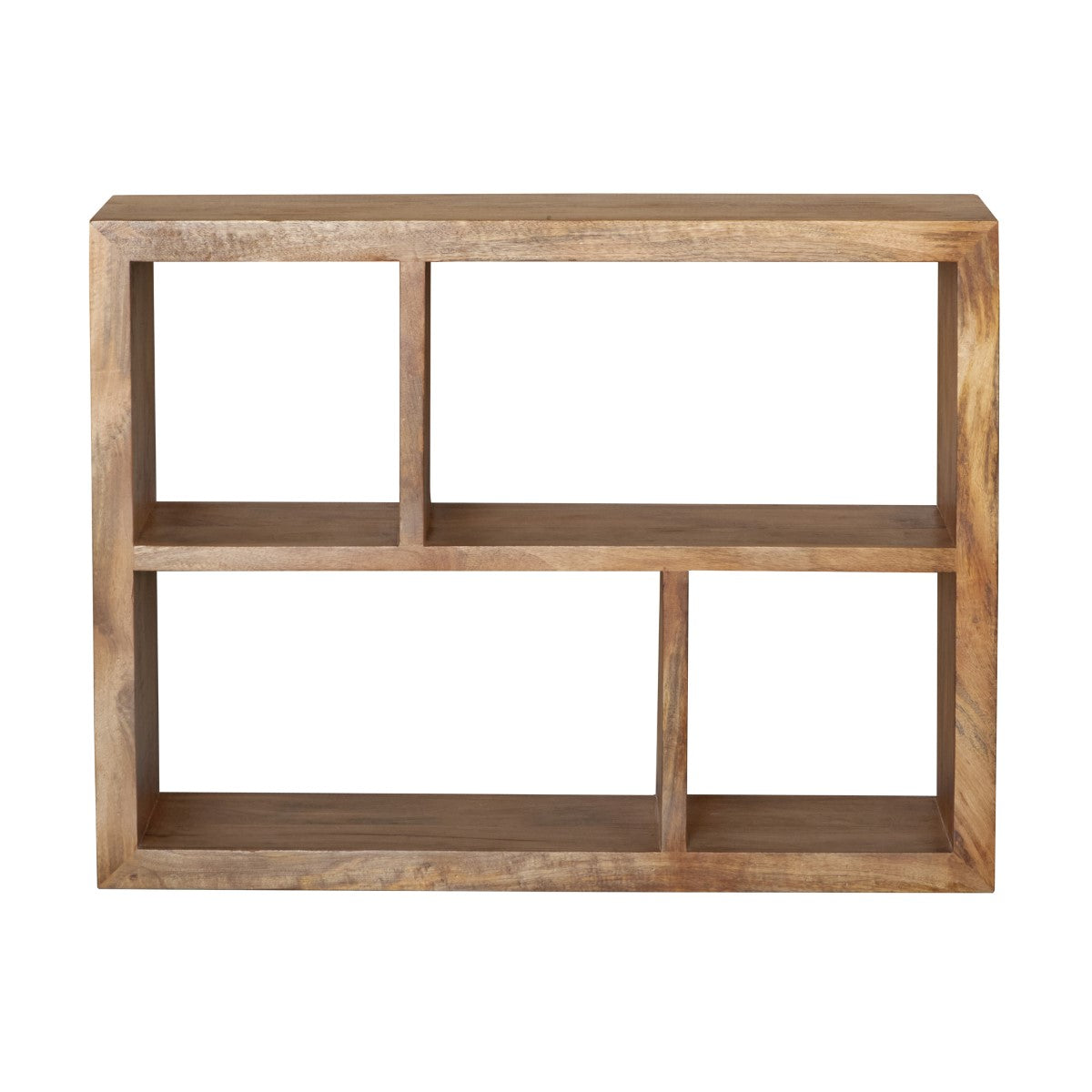 ESTANTERÍA DE MADERA DE MANGO 110×29,5×84 CM — ESTILO ETHNIC