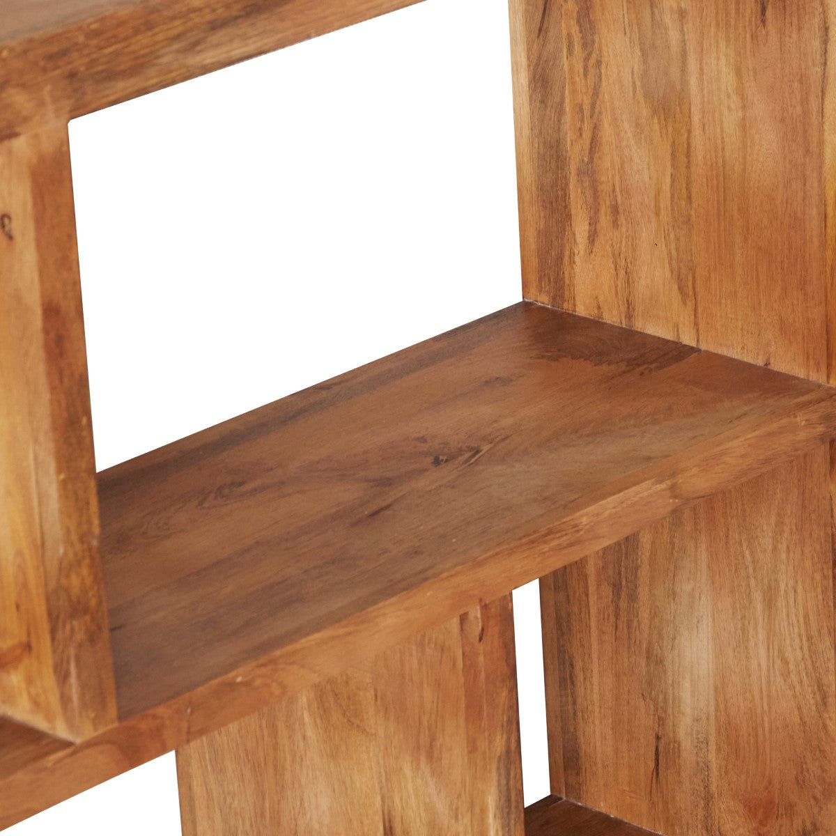 ESTANTERÍA DE MADERA DE MANGO 110×29,5×84 CM — ESTILO ETHNIC