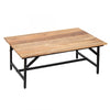MESA AUXILIAR DE MADERA DE ACACIA 90×61×36,5 CM — FUNCIONAL Y ELEGANTE