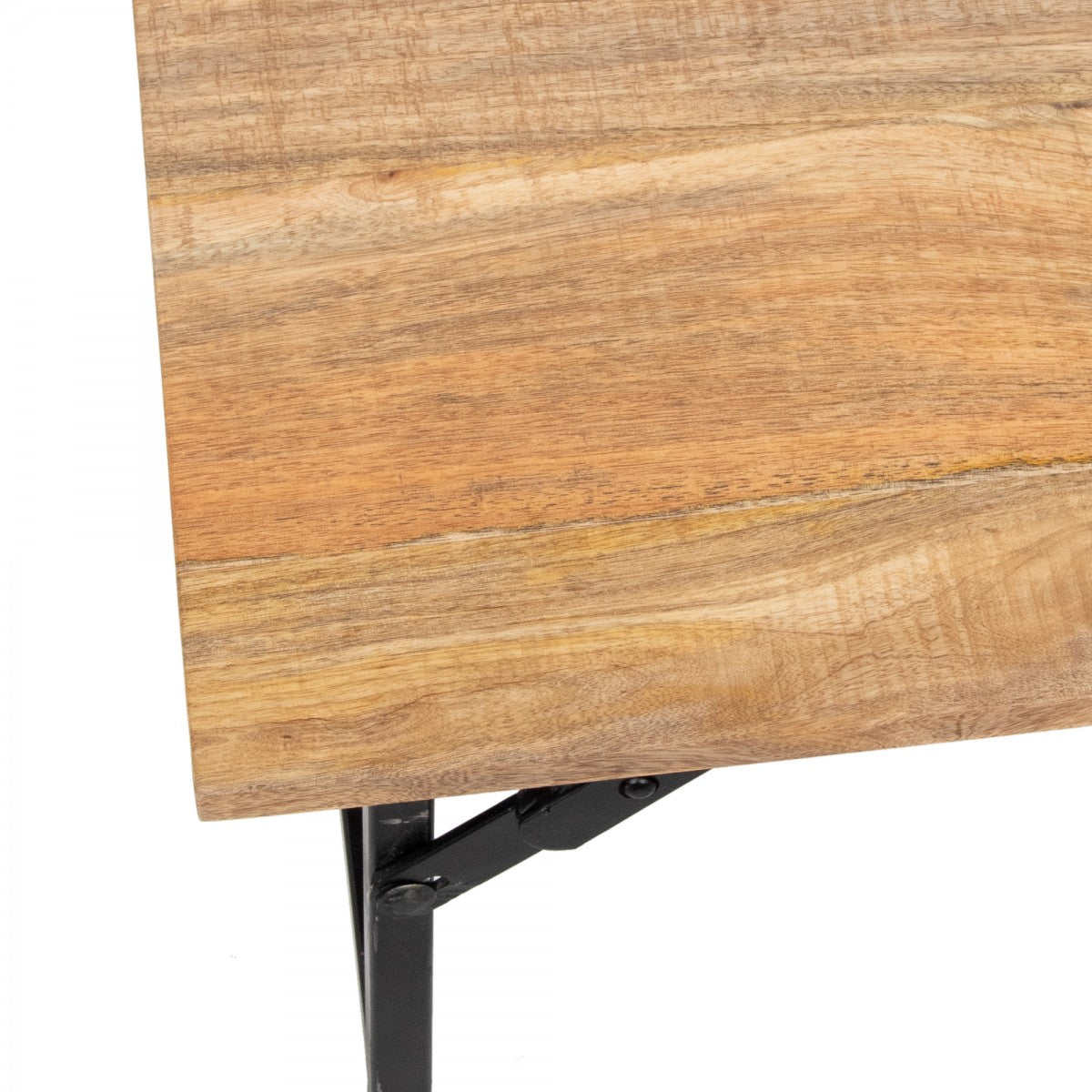 MESA AUXILIAR DE MADERA DE ACACIA 90×61×36,5 CM — FUNCIONAL Y ELEGANTE