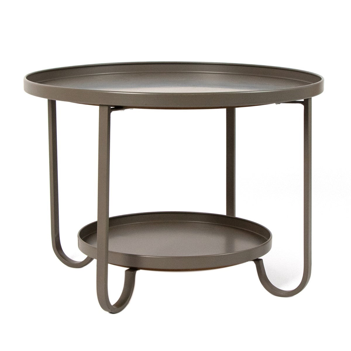 MESA AUXILIAR 60 CM — MDF Y METAL