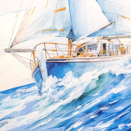 CUADRO BARCO 70×100 CM — LIENZO IMPRESO