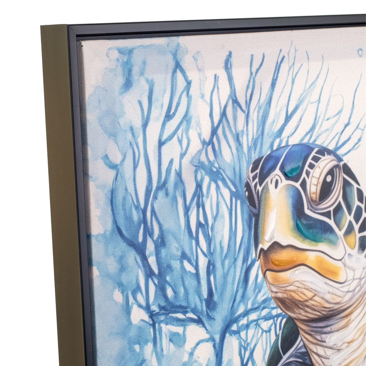 CUADRO TORTUGA 62×62 CM — LIENZO IMPRESO