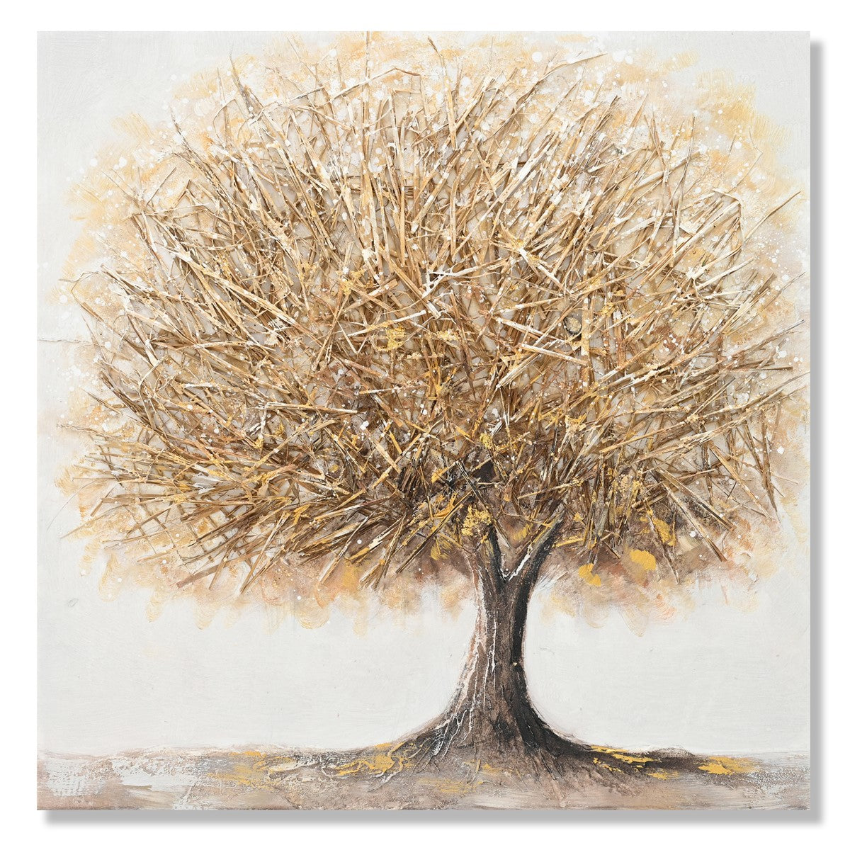 CUADRO ÁRBOL 80×80 CM — PINTURA