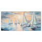 CUADRO BARCOS 60×120 CM — PINTURA