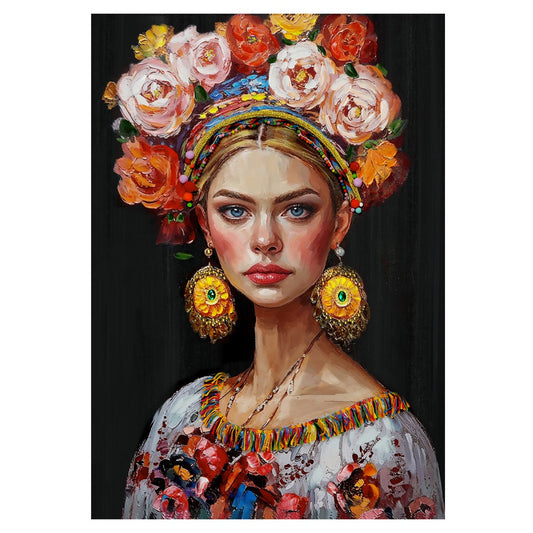 CUADRO MUJER 70×100 CM — PINTURA
