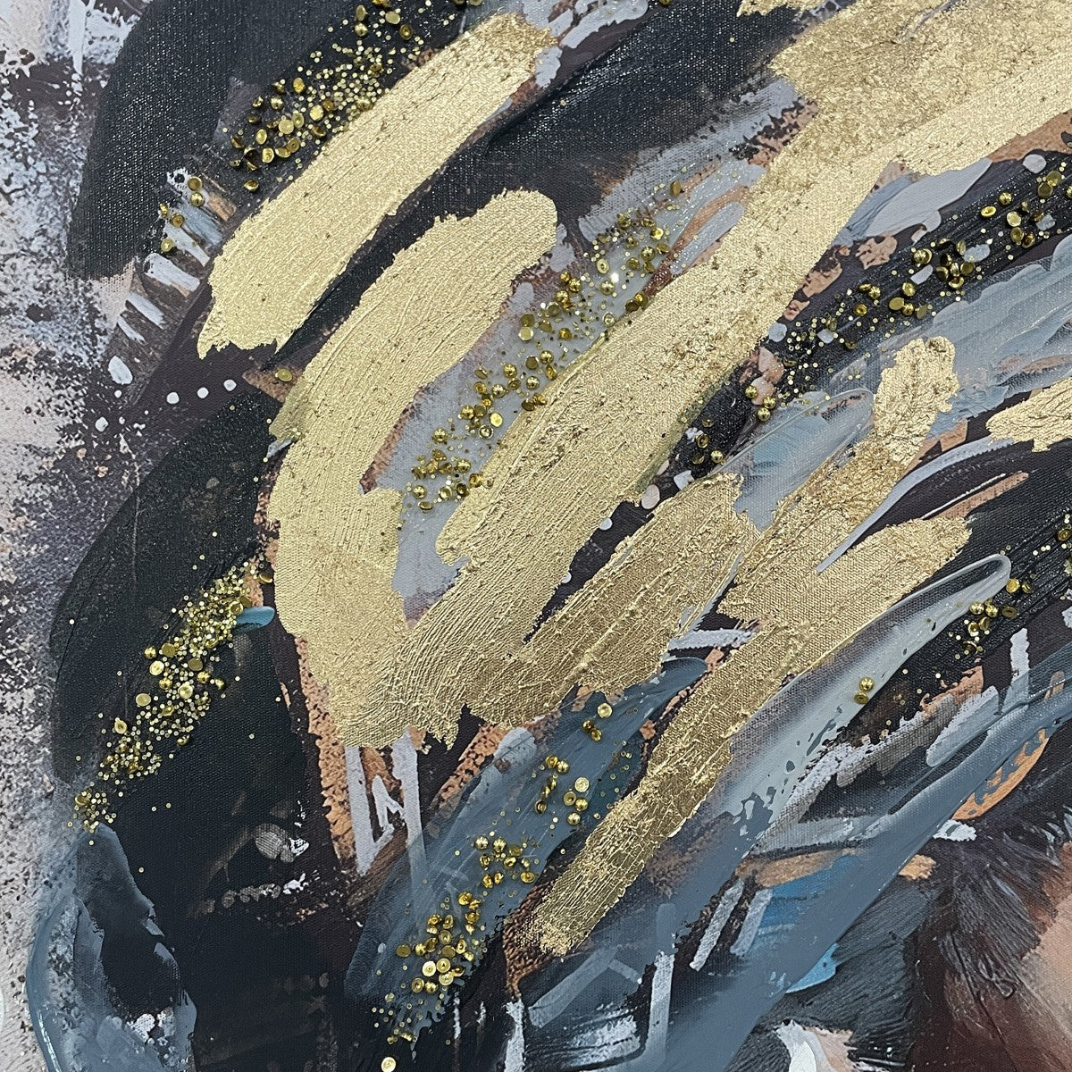 CUADRO MUJER AFRICANA 70×100 CM — PINTURA