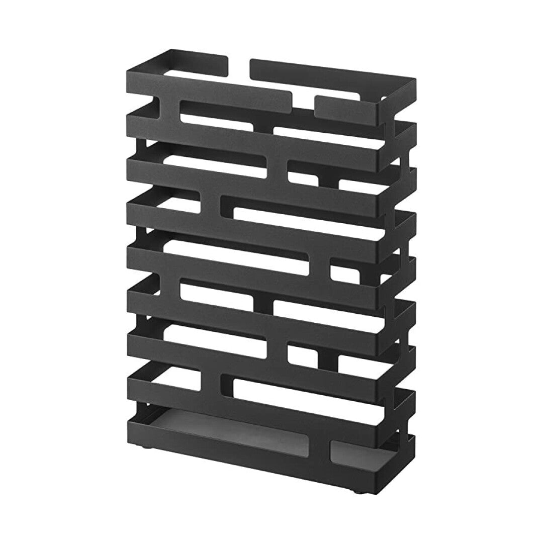 Paraguero Cuadrado 2363 Brick – Negro 43×15×15 cm – Acero