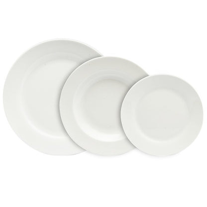 Vajilla Olimpia ALA 18 Piezas en Porcelana – 27/21/19 cm | Elegancia Premium