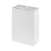 Paragüero R-3451 – Blanco – 36×23.5×12 cm – Acero + Plástico PP