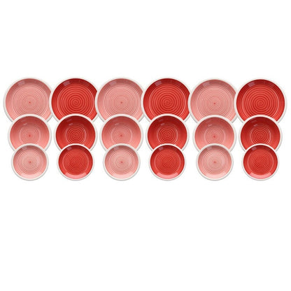 Vajilla Pompei 18 Piezas – Stoneware – Tognana Diseño Italiano