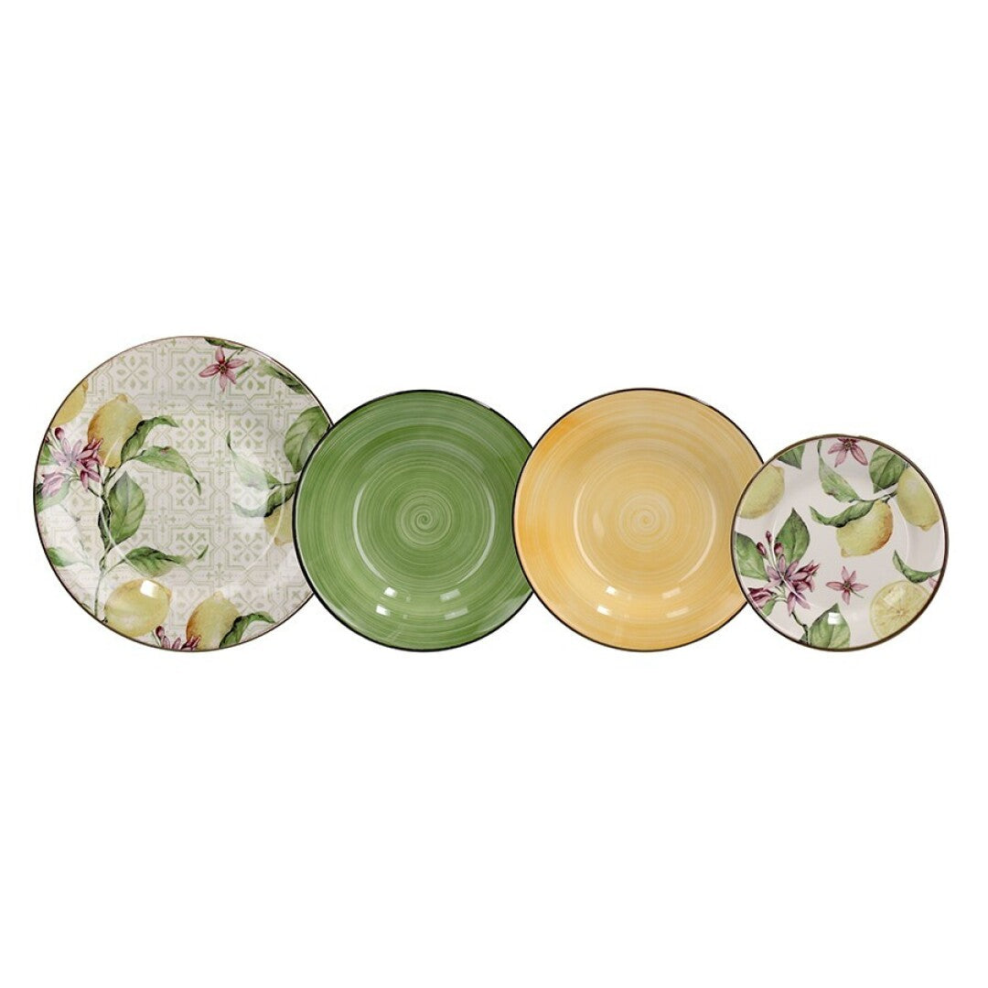 Vajilla Zagara 18 Piezas – Stoneware – Tognana Diseño Italiano