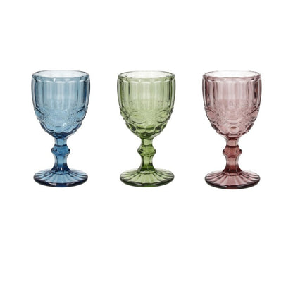 Set de 4 Copas Madame J3 MA585C3M092 – Colores 26 cl – Vidrio – Tognana