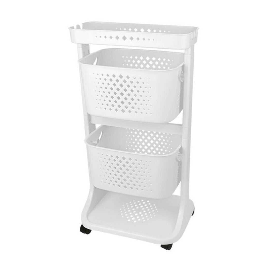 CARRO 2 CESTAS TP-747-04 GRIS CLARO