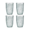 Set de 4 Vasos Areca Alto J4 60306 – Transparente – Ladelle