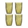 Set de 4 Vasos Areca Alto J4 60303 – Verde 45 cl – 13×8.3 cm – Ladelle –