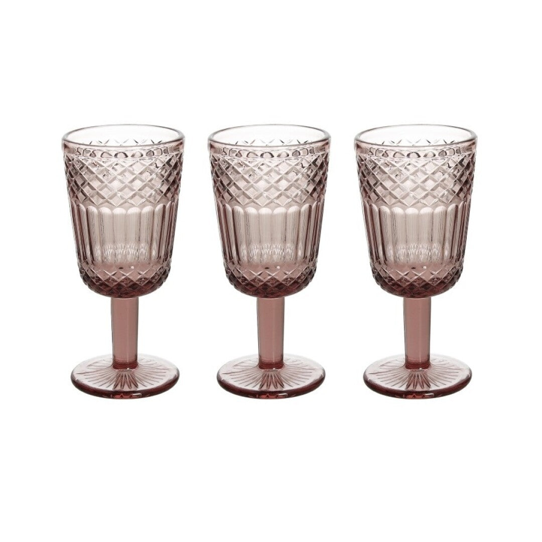 Set de 4 Copas Claire J3 N3585Q70815 – Rosa 27 cl – Vidrio – Tognana