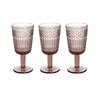 Set de 4 Copas Claire J3 N3585Q70815 – Rosa 27 cl – Vidrio – Tognana