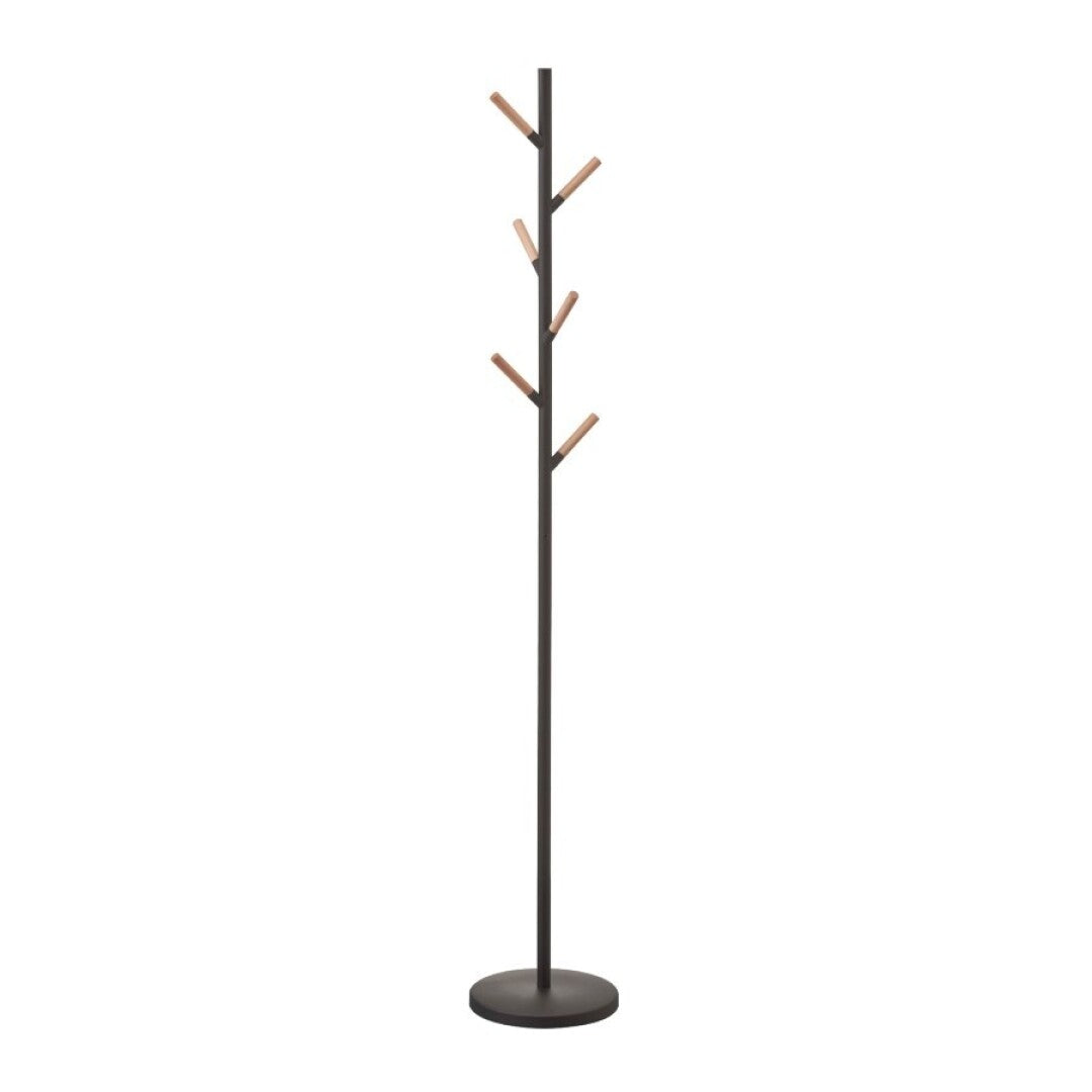 Colgador Árbol 2815 – Negro 177×28 cm – Acero + Madera