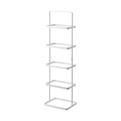 Zapatero Estrecho 2478 – Blanco 77.5×22×18 cm – Acero