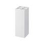 Paragüero Esquina 6718 – Blanco 30×11 cm – Acero + Polipropileno
