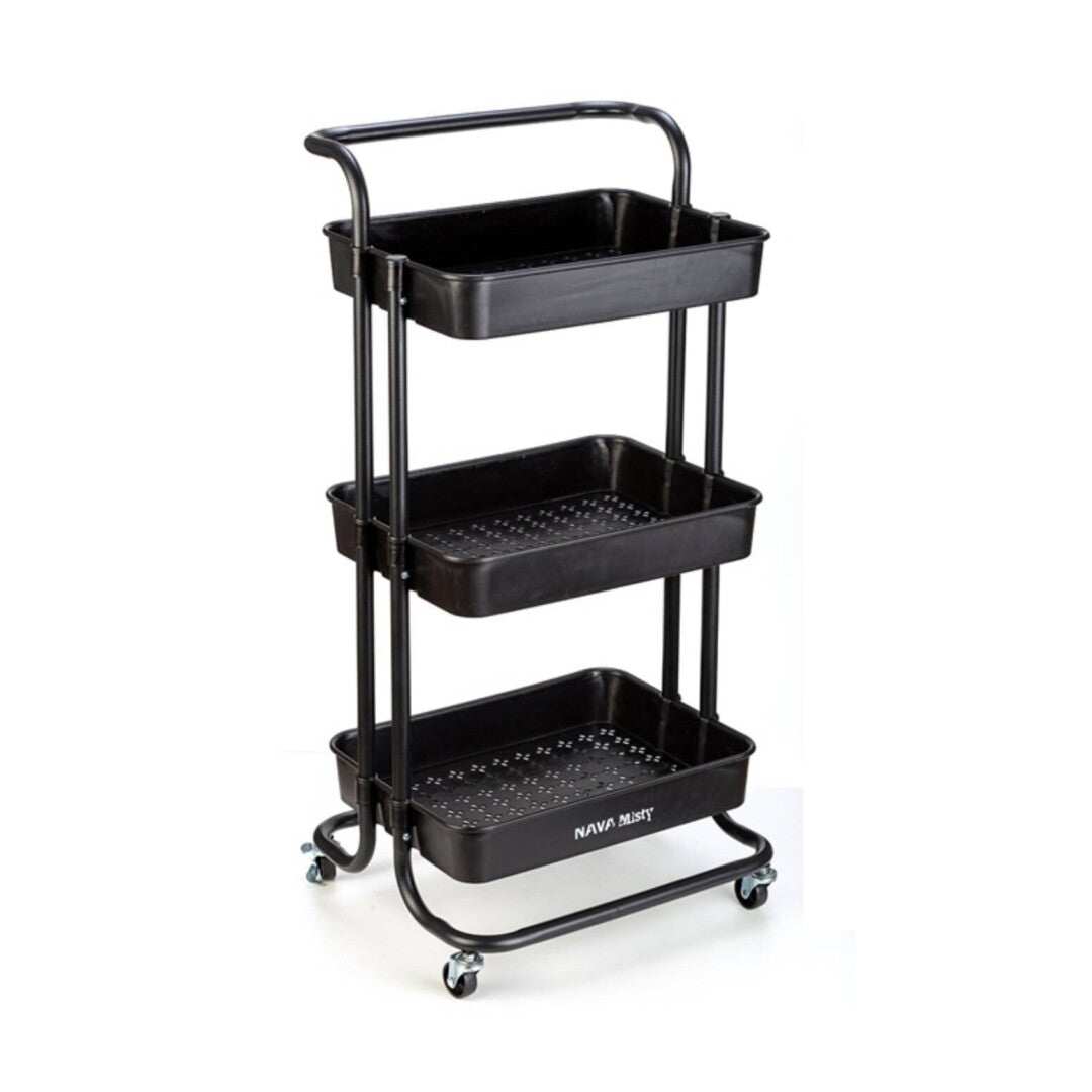 Carro de Cocina 10-170-060 – Negro 83×45×35 cm – Metal