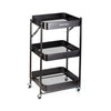 Carro de Cocina 10-170-061 Plegable – Negro 77×45×29 cm – Metal