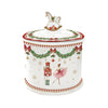 Bote Galletas Magie Noël – 16.5×14 cm – Porcelana – Tognana Navidad
