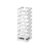 Paraguero Cuadrado 2362 Brick – Blanco 43×15×15 cm – Acero