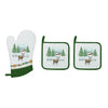Set Manopla y Agarradera X-Set R-2630 “Whif” White Forest – Algodón 30x20 / 20x20 cm