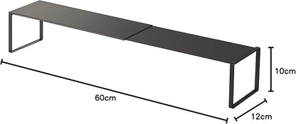 Zapatero 1 Balda 2573 – Negro – 34–60×12×10 cm – Acero