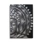 CUADRO MEDIO BUDA MANDALA GRIS 60X80CM