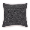 2x Funda de Cojín Clásico - Laberinto Negro - 40x40cm