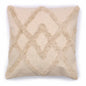 2x Funda de Cojín Clásico - Crema - 45x45cm