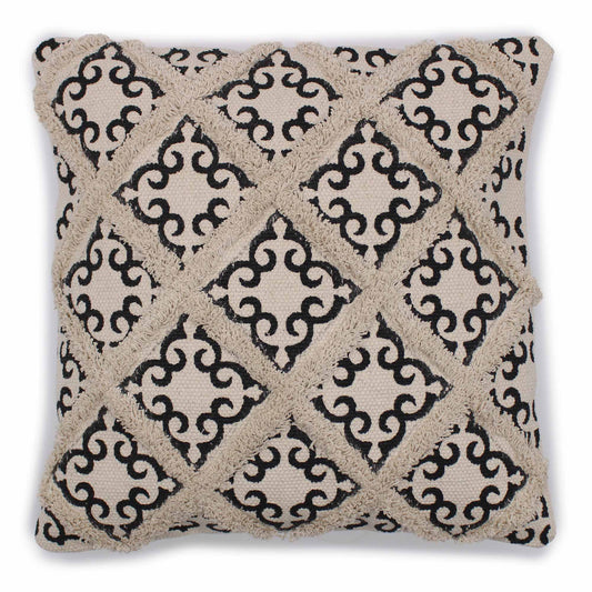 2x Funda de Cojín Clásico - Cuadrados Grandes y Estampados - 45x45cm