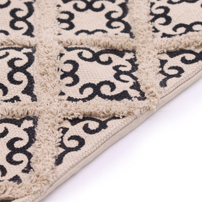 2x Funda de Cojín Clásico - Cuadrados Grandes y Estampados - 45x45cm