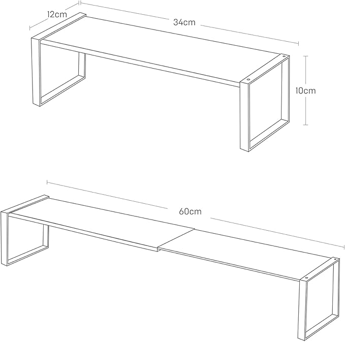 Zapatero 1 Balda 2572 – Blanco – 34–60×12×10 cm – Acero