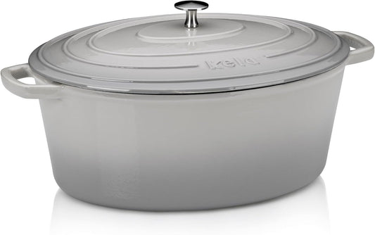 Cazuela Calido Oval con Tapa 33 × 26 cm – Kela Alemania
