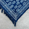 Manta Indigo Hecha a Mano - 170x120cm - Chhota Flower