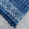 Manta Indigo Hecha a Mano- 170x120cm - Seedha Arrows