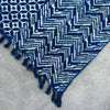 Manta Indigo Hecha a Mano - 170x120cm - Namoona Waves