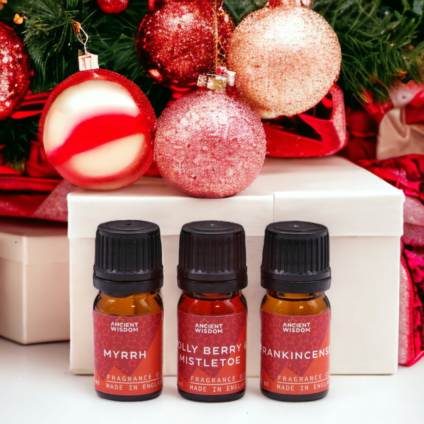 Set de Aceites Aromáticos Navideños