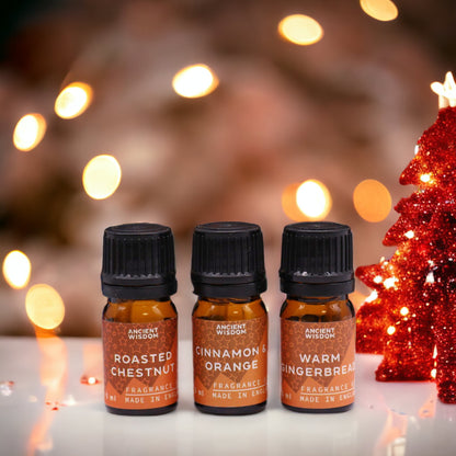 Set de Aceites Aromáticos para fiestas de Navidad
