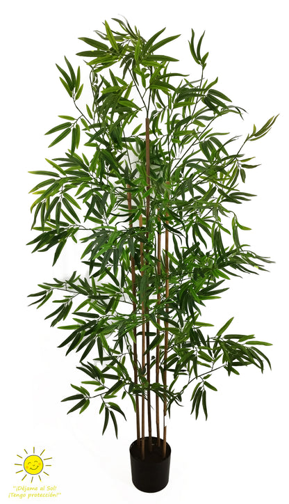 Árbol Bambú – Tronco Natural – Exterior – 180 cm
