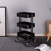 Carro de Cocina 10-170-060 – Negro 83×45×35 cm – Metal