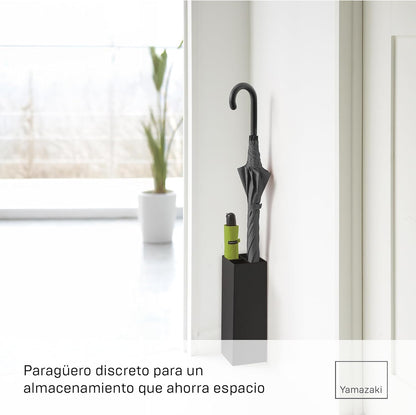 Paragüero Esquina 6719 – Negro 30×11 cm – Acero + Polipropileno